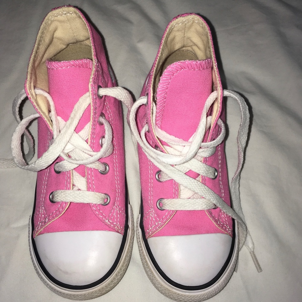 👟Pink Girls Converse